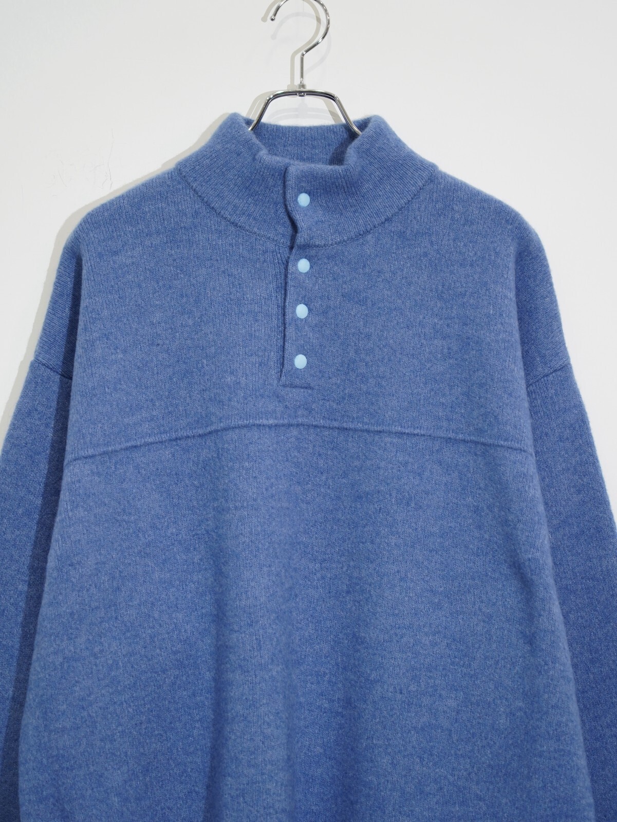 Blanc YM 女裝 & 男裝 Wool Fleece Snap Pullover 圖片4