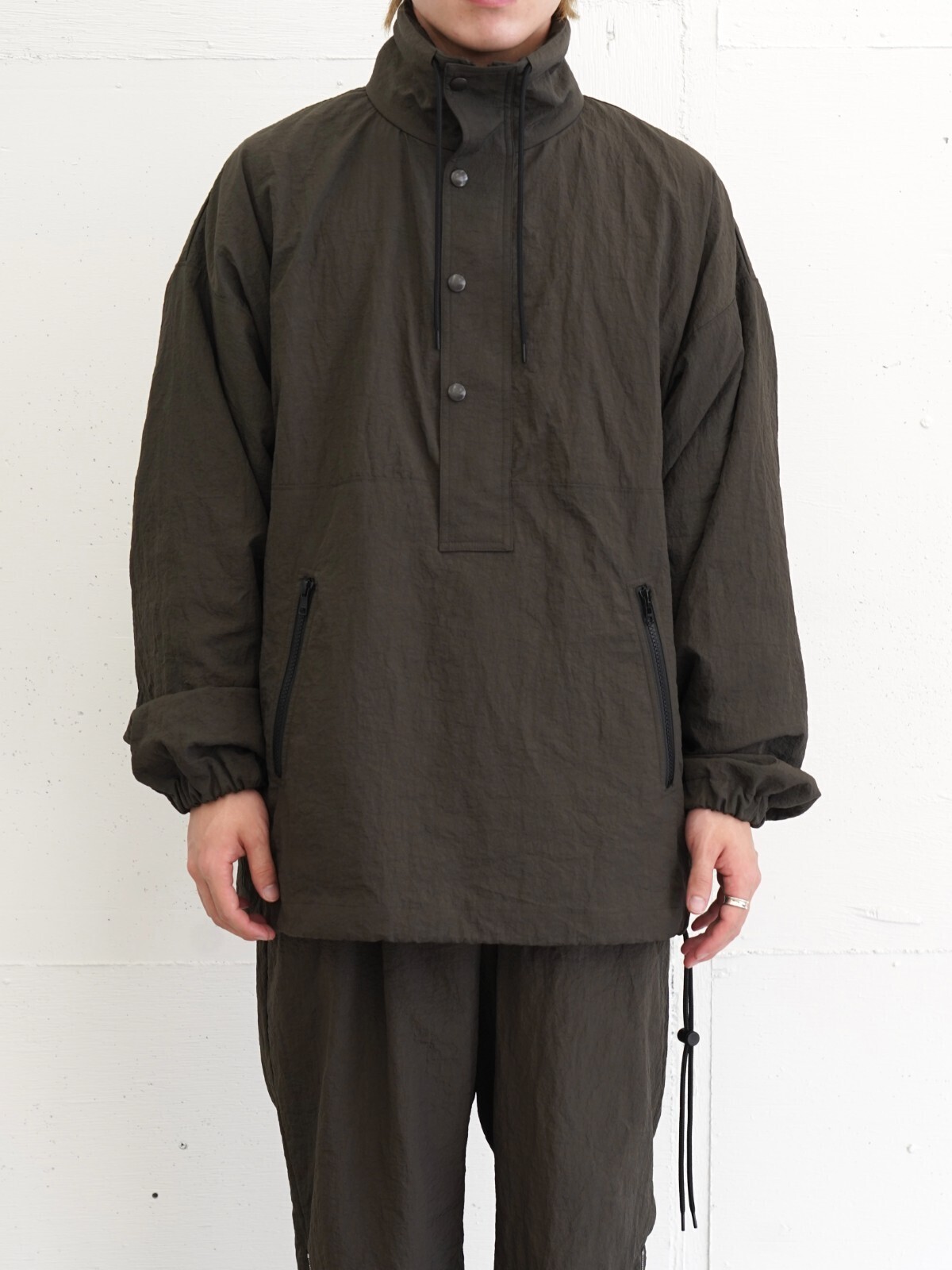 Blanc YM 女士 & 男士 Crispy Nylon Anorak 图片20