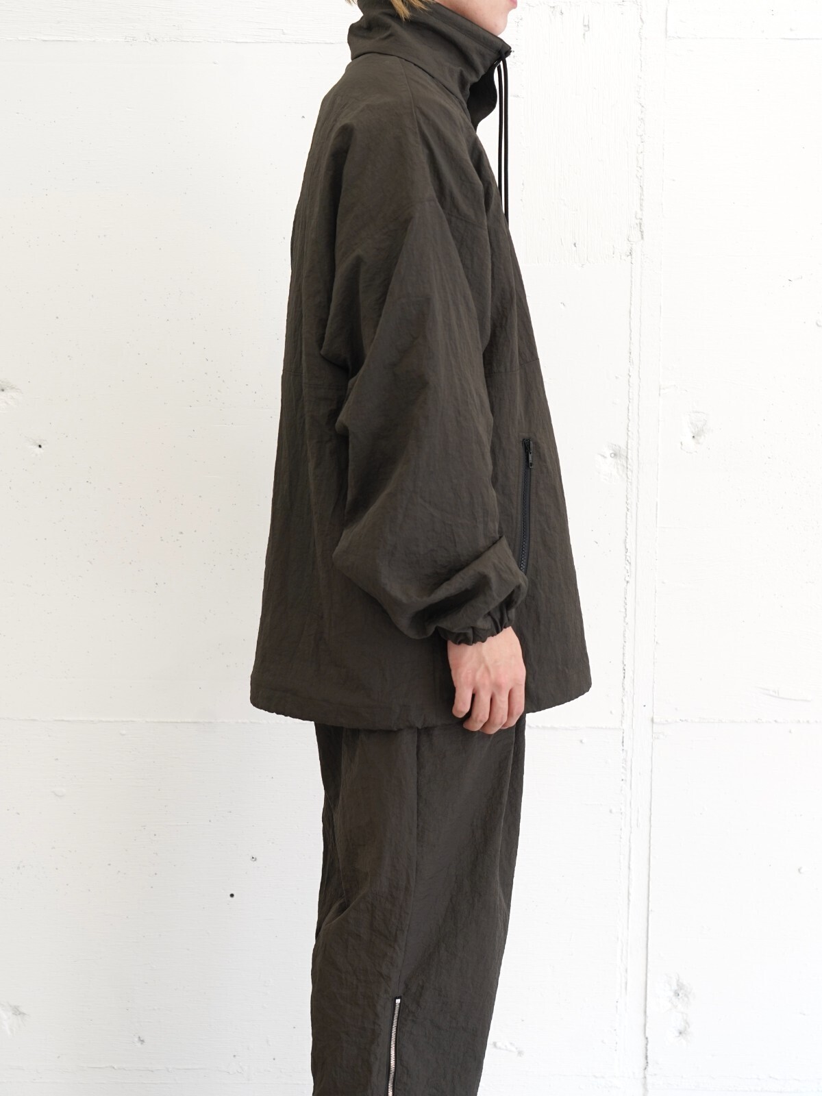 Blanc YM 女士 & 男士 Crispy Nylon Anorak 图片21