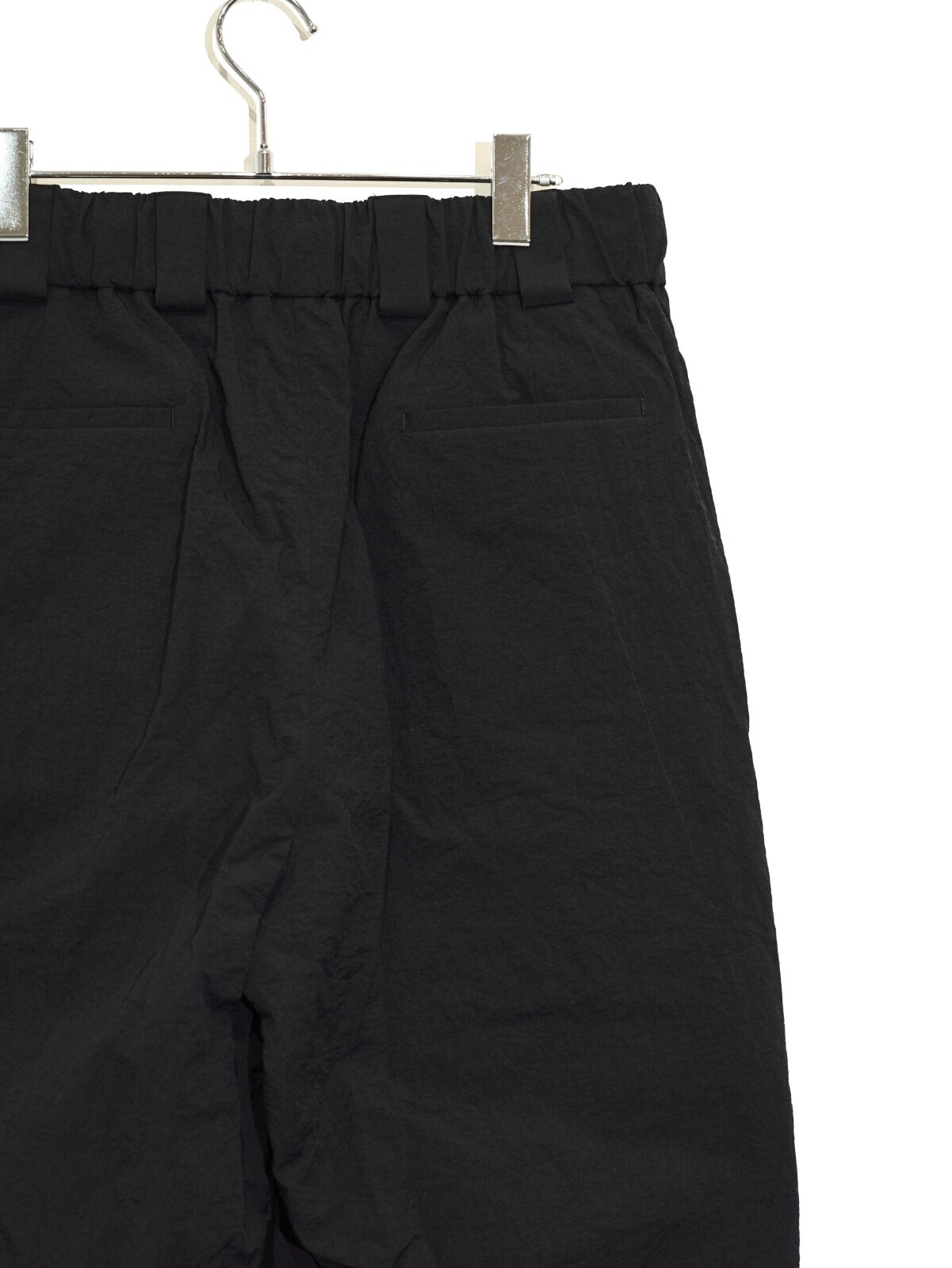 Blanc YM WOMENS & MENS Crispy Nylon Zip Up Pants IMAGE15