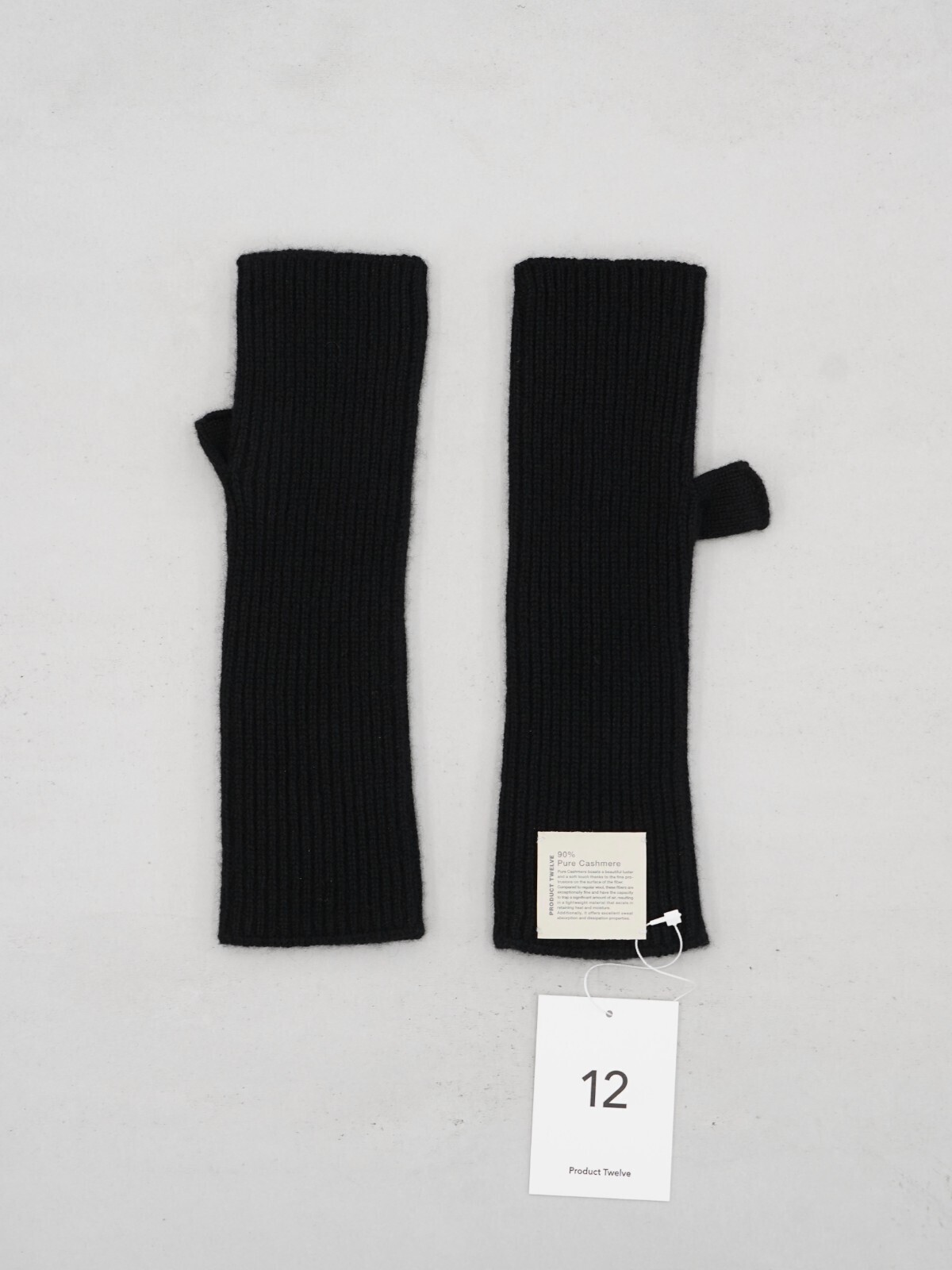 Product Twelve 여성 & 남성 Cashmere Knit Gloves 이미지7
