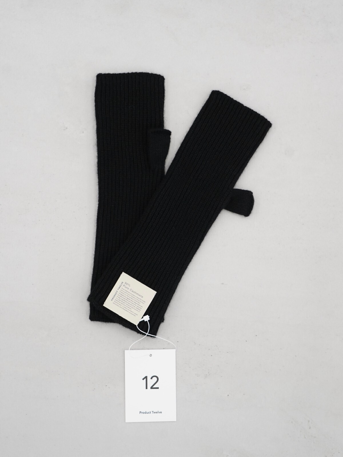 Product Twelve 女士 & 男士 Cashmere Knit Gloves 圖片6