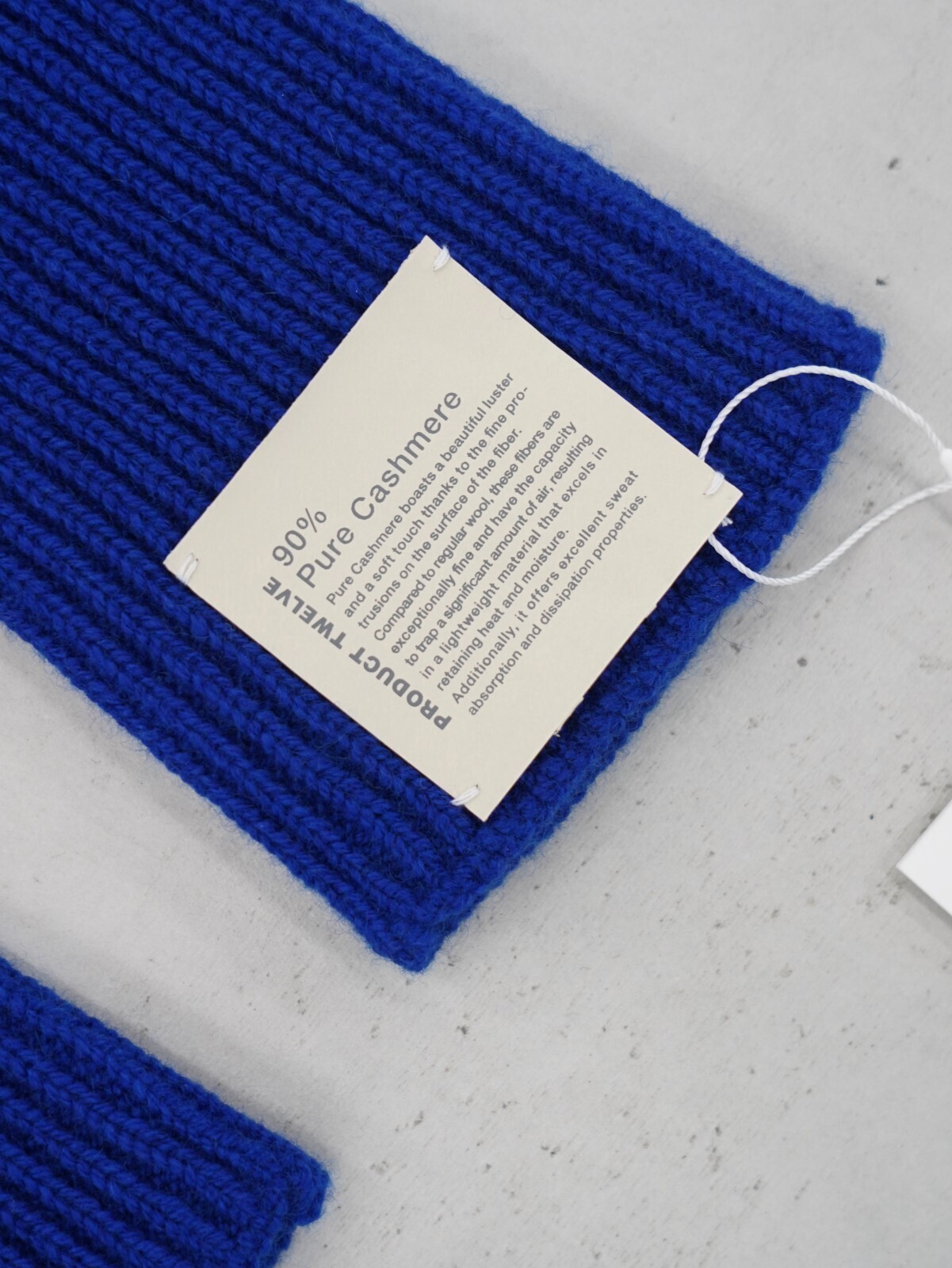 Product Twelve 여성 & 남성 Cashmere Knit Gloves 이미지5