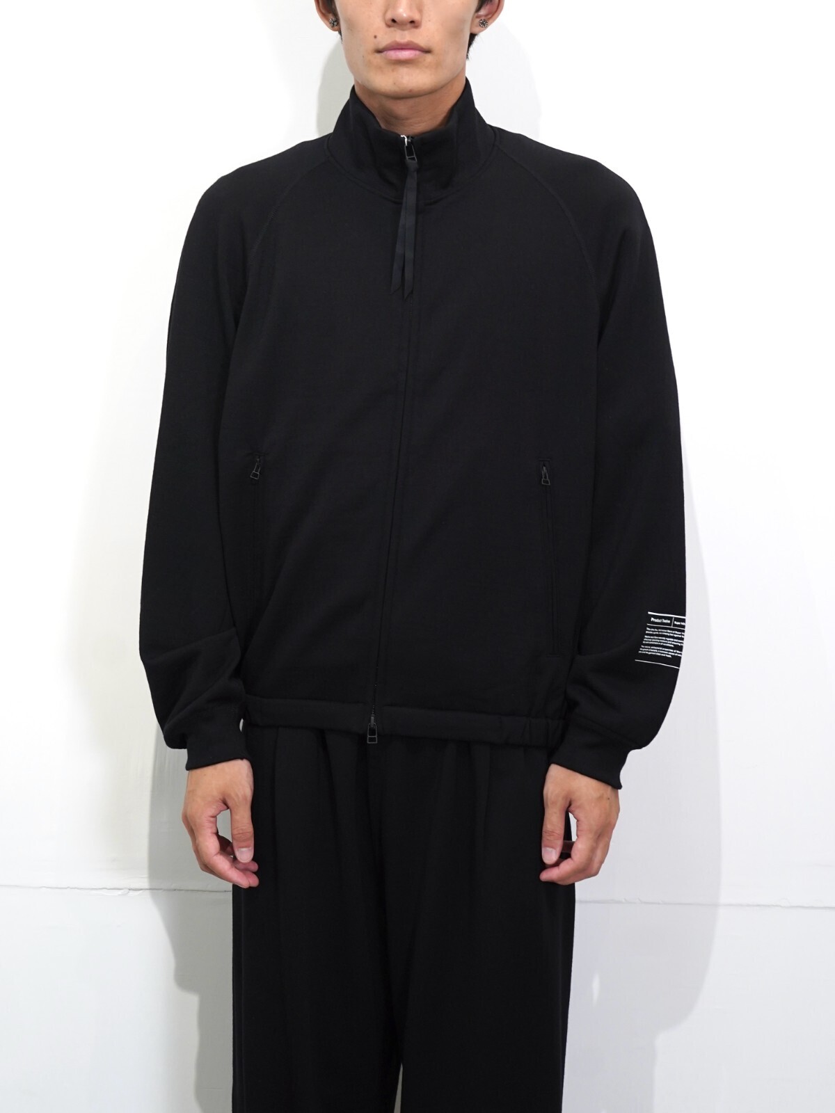 プロダクトトゥエルブ メンズ スーパー140 メリノウールジップアップスウェット 画像7