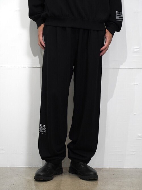 Super 140'S Melino Wool Sweat Pants｜Product Twelve 男士