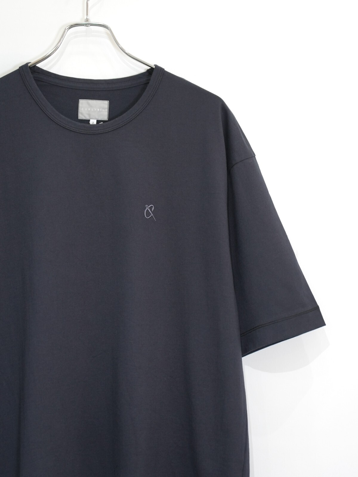 CURLY&Co. WOMENS & MENS EMBROIDERY S/S TEE IMAGE19