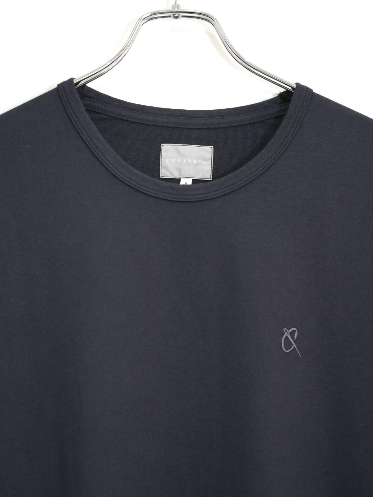 CURLY&Co. WOMENS & MENS EMBROIDERY S/S TEE IMAGE20