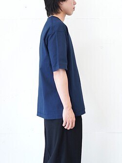 CURLY&Co. WOMENS & MENS EMBROIDERY S/S TEE IMAGE2
