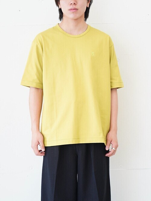 EMBROIDERY S/S TEE｜CURLY&Co. 女士 & 男士