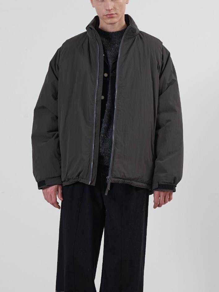 YOKE MENS DETACHABLE MILYTARY BLOUSON IMAGE1