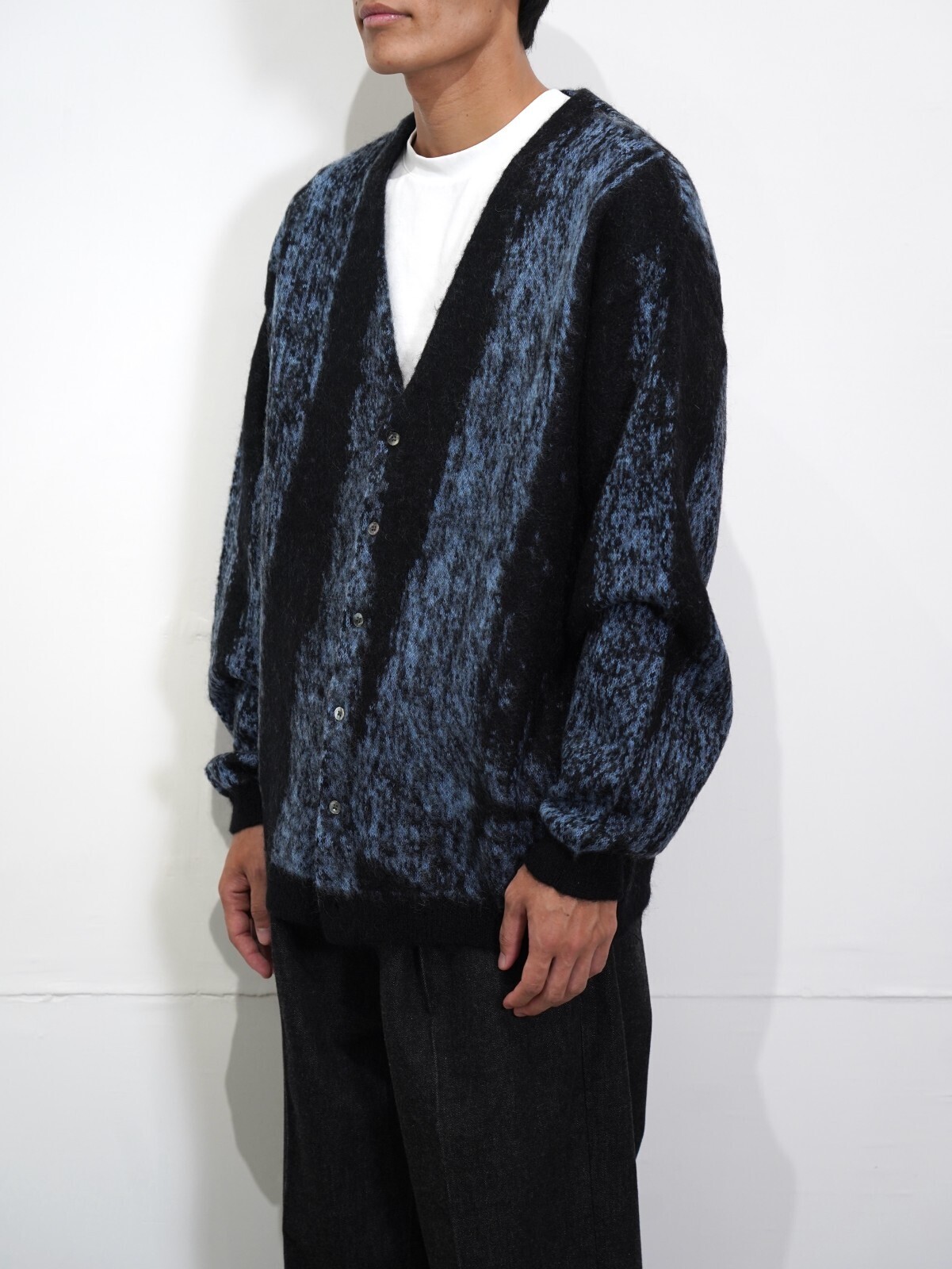 JACQUARD MOHAIR CARDIGAN - YOKE MENS｜Official Online Shop