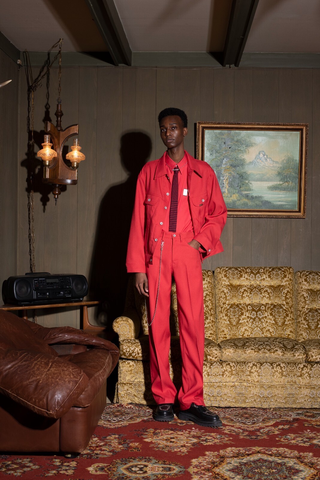 DAIRIKU MENS "Straight"Pressed Pants (22AW) IMAGE7