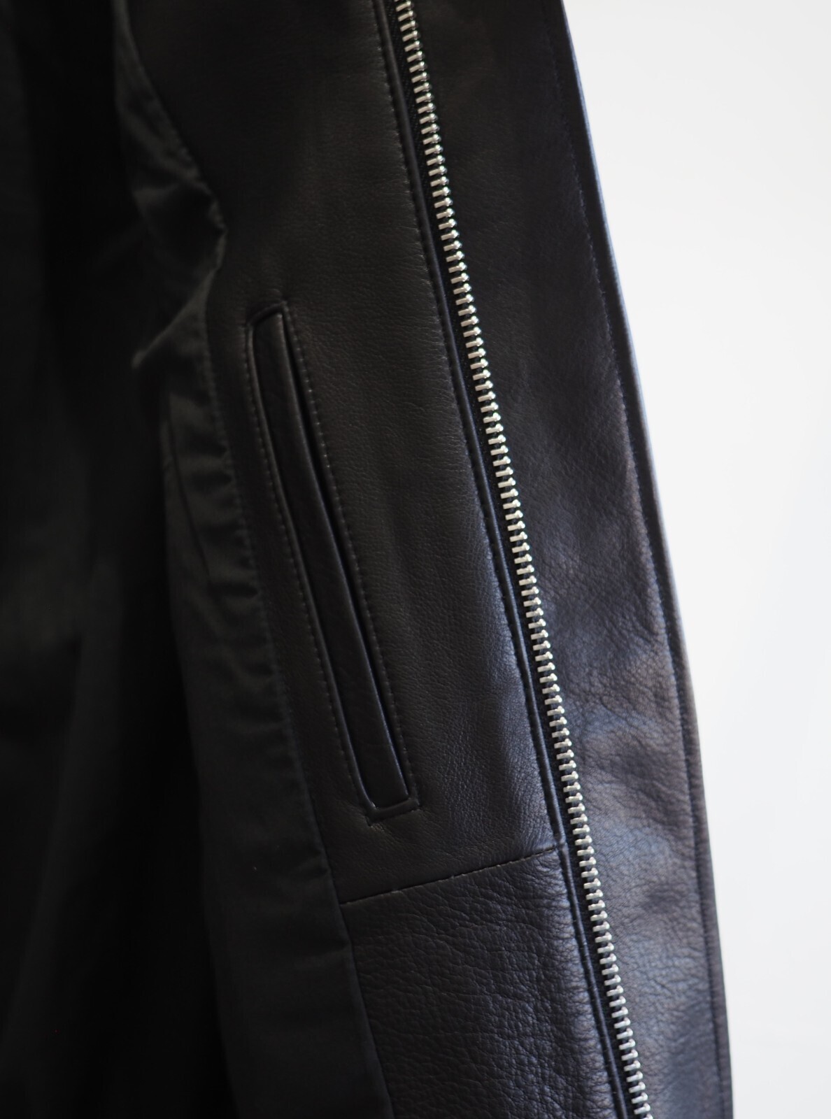 YOKE MENS LEATHER FLIGHT JACKET (24AW) IMAGE12