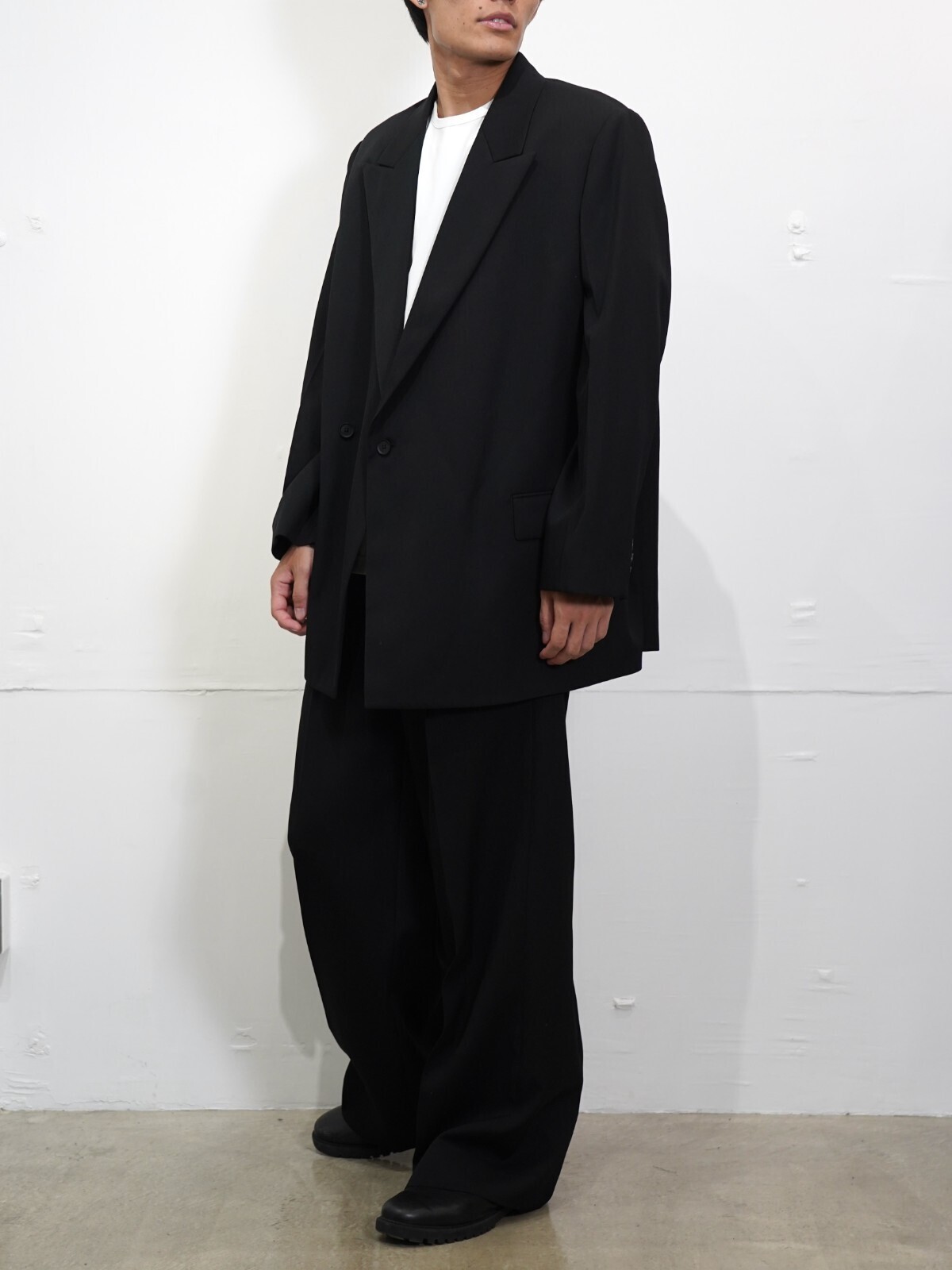 ヨーク メンズ 3プリ―ツワイドレッグトラウザーズ 画像14