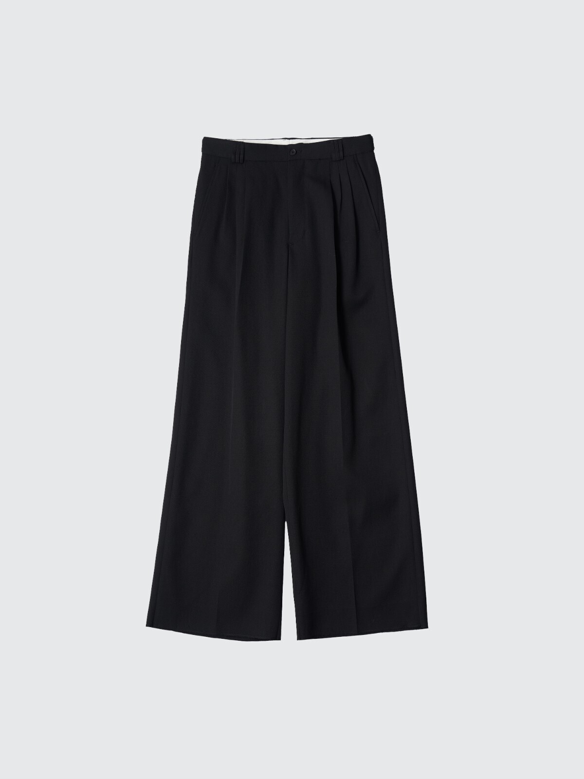 ヨーク メンズ 3プリ―ツワイドレッグトラウザーズ 画像7