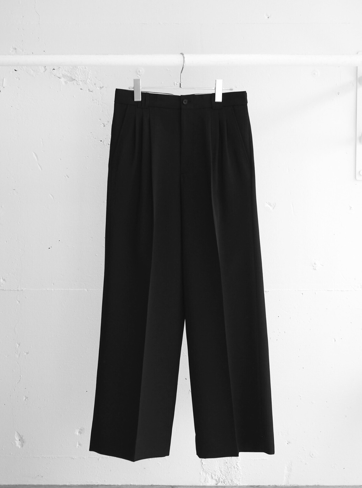 ヨーク メンズ 3プリ―ツワイドレッグトラウザーズ 画像8