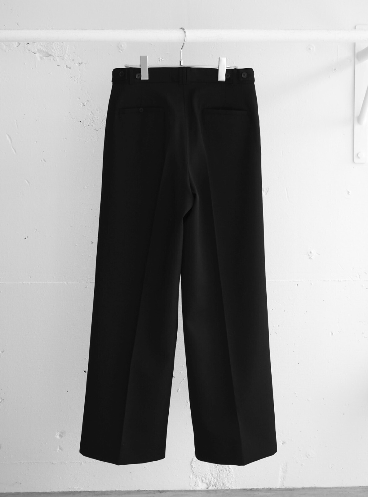 ヨーク メンズ 3プリ―ツワイドレッグトラウザーズ 画像9