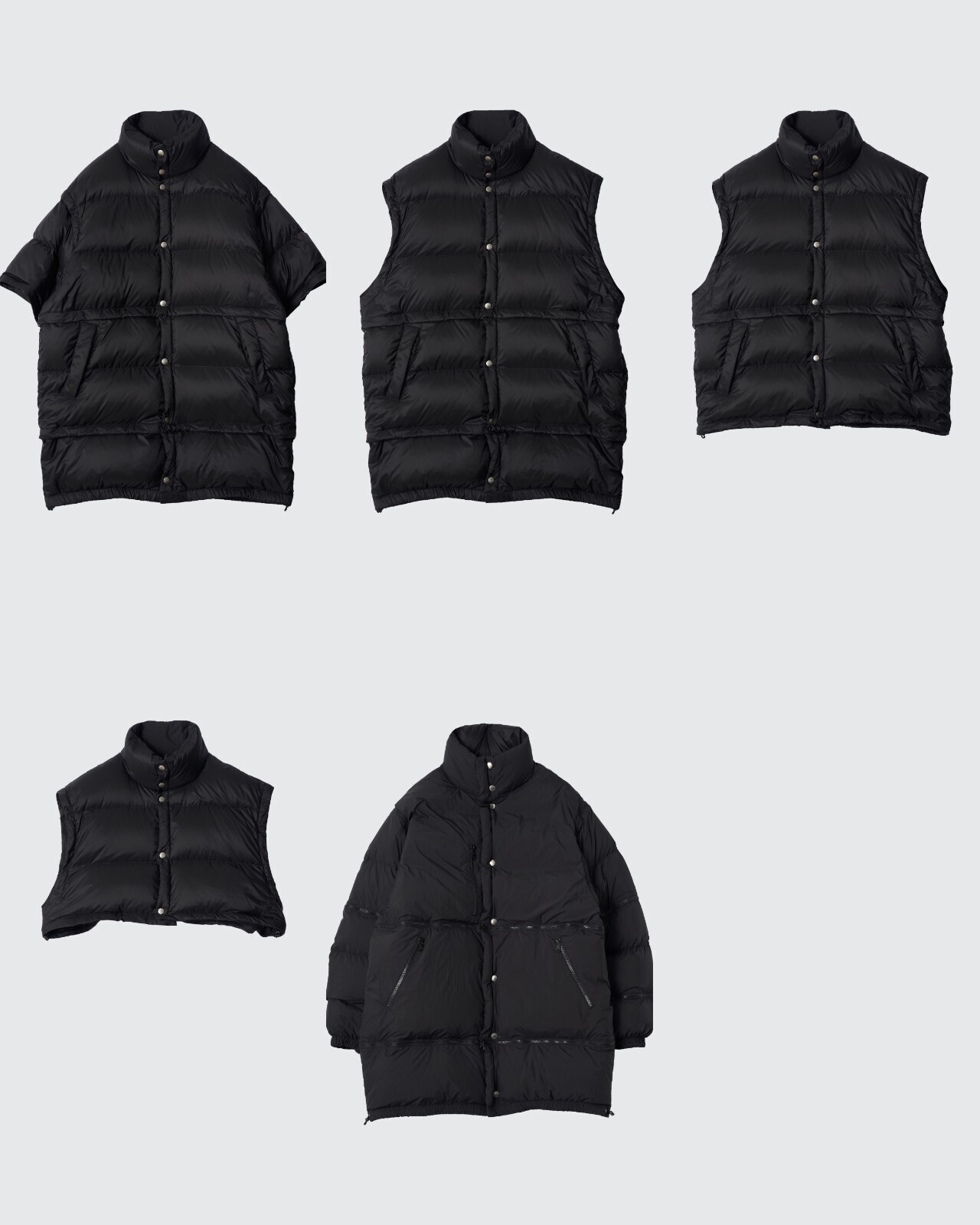 YOKE 男士 MULTI DETACHABLE RV DOWN JACKET 圖片17