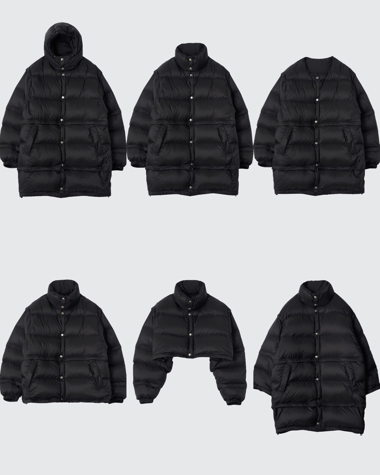 YOKE 男士 MULTI DETACHABLE RV DOWN JACKET 圖片16