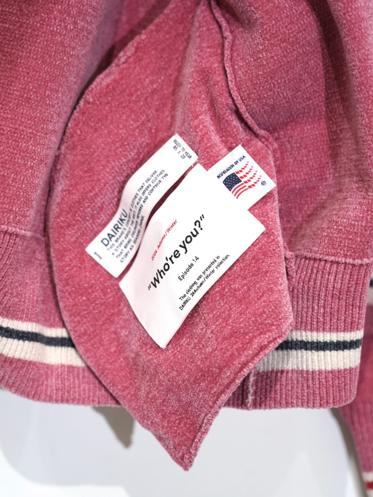 ダイリク メンズ ニードルパンチリバーシブルスカニット 画像22