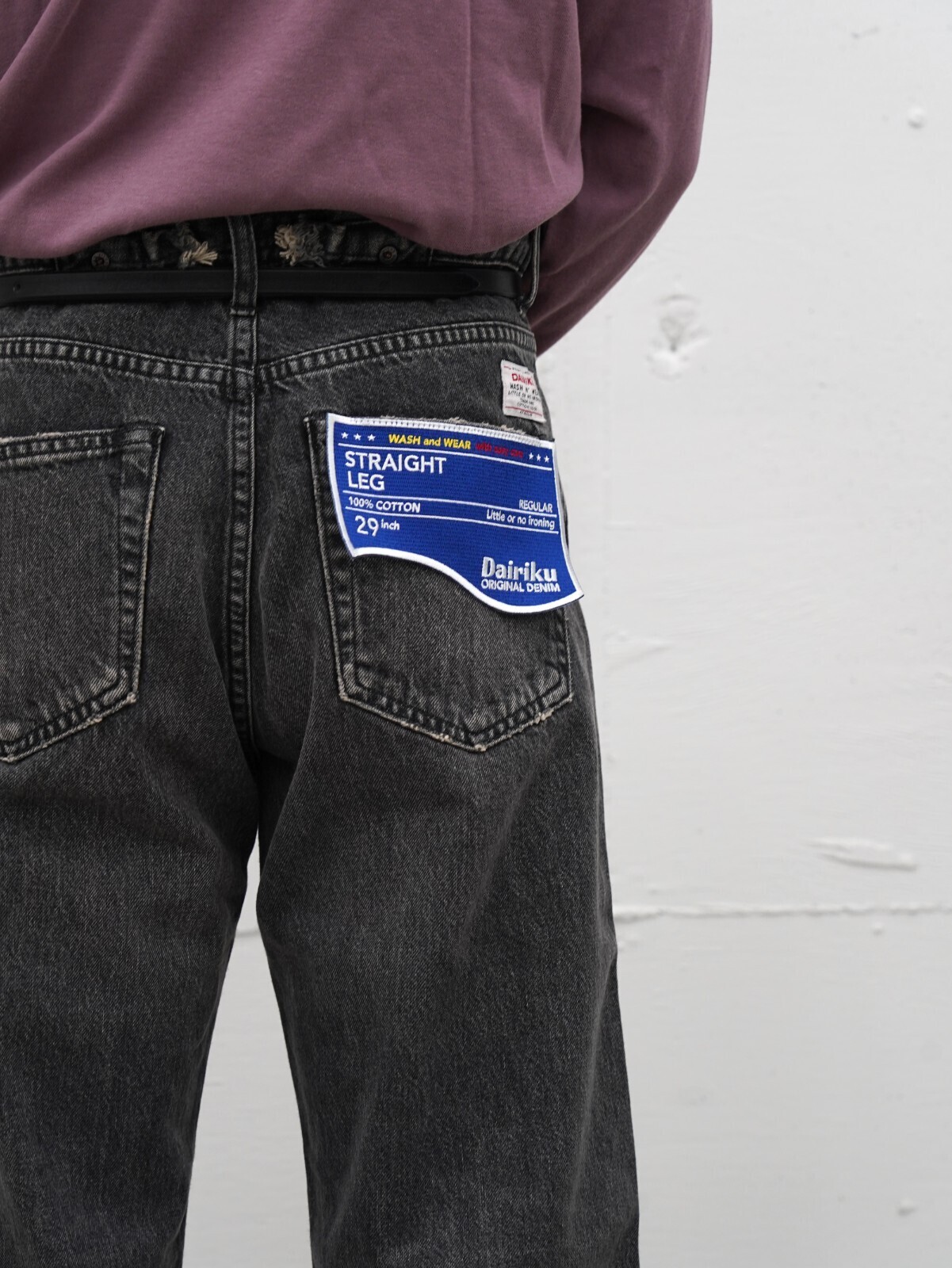 ダイリク メンズ "ストレート" ヴィンテージデニムパンツ 画像11