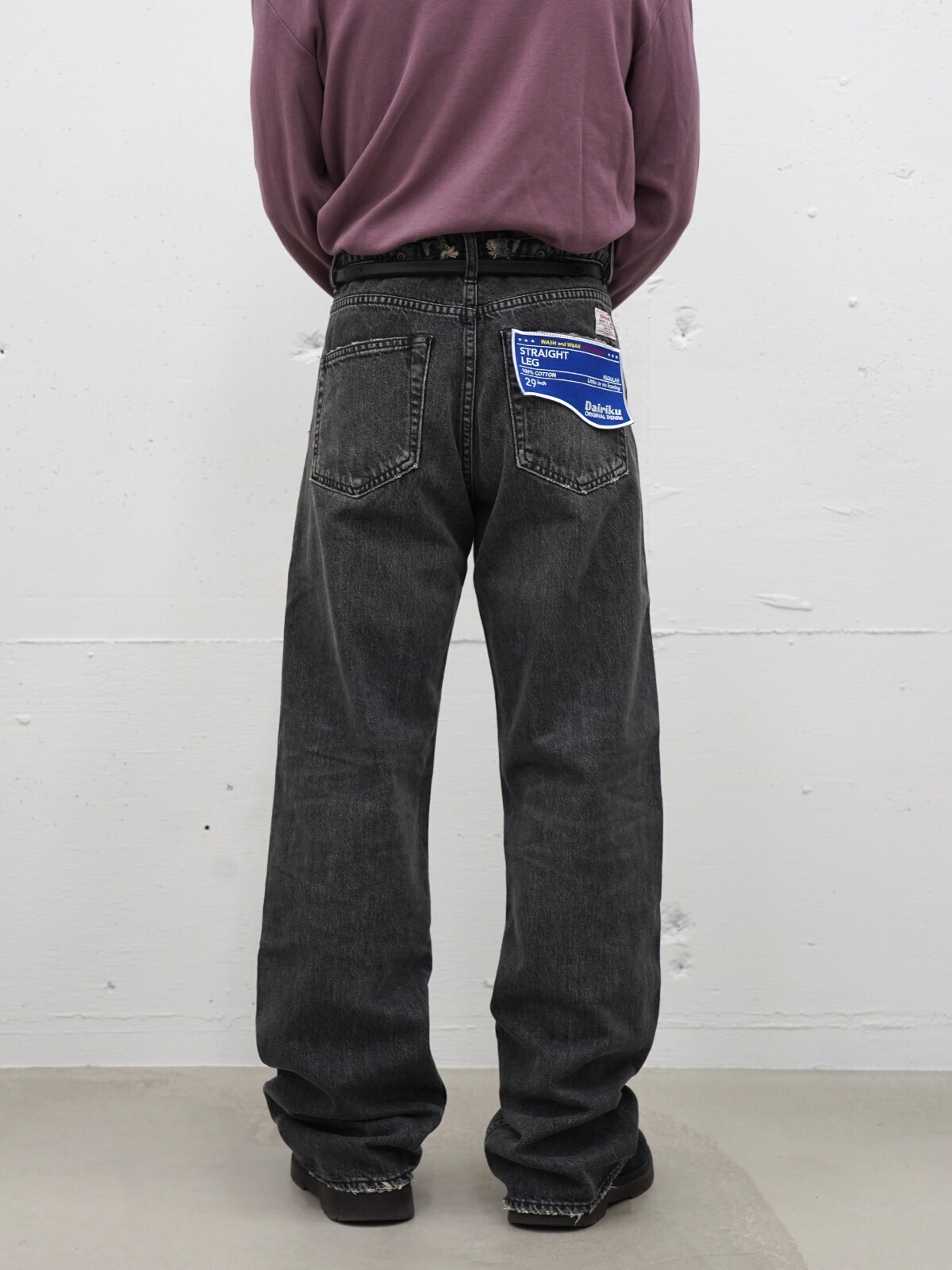 ダイリク メンズ "ストレート" ヴィンテージデニムパンツ 画像10