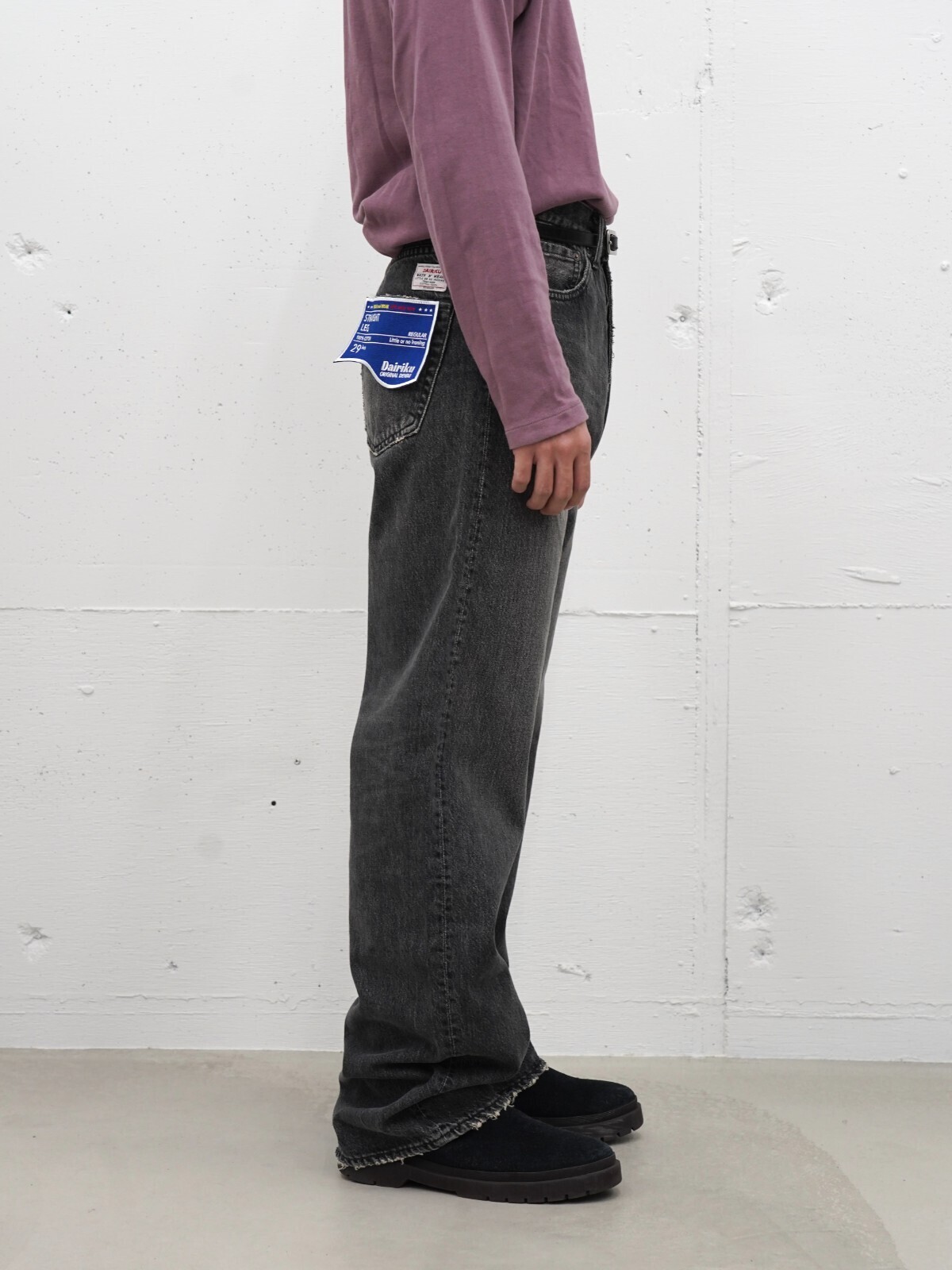 ダイリク メンズ "ストレート" ヴィンテージデニムパンツ 画像9