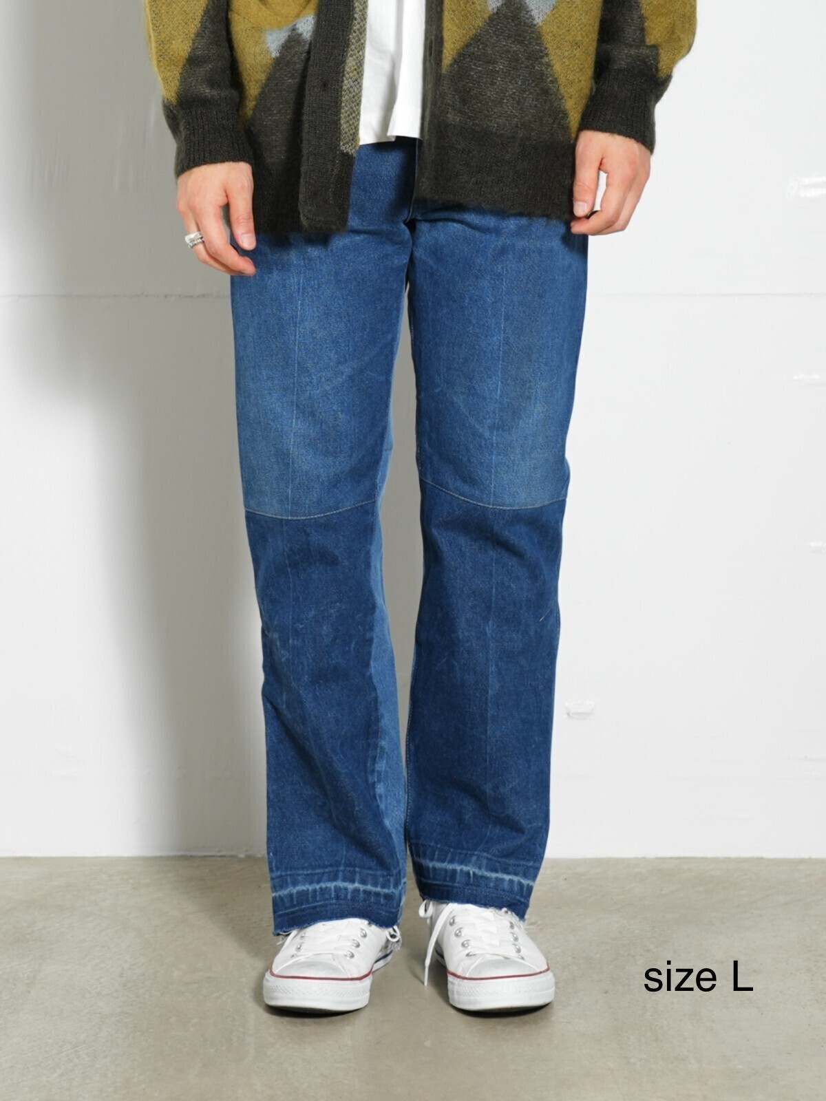 SEVEN BY SEVEN 남성 REWORK ASYMMETRY JEANS 이미지5
