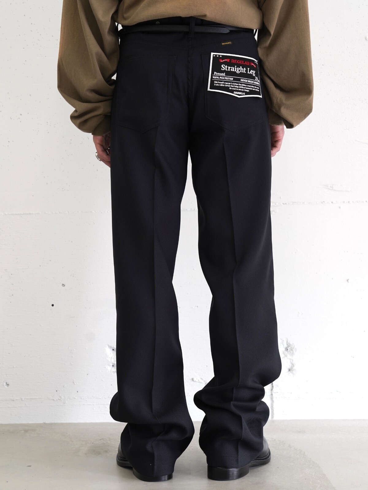 ダイリク メンズ ストレートプレスドパンツ 画像8