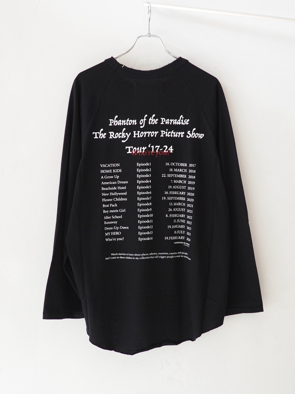 ダイリク メンズ ツアーラグランTシャツ 画像20