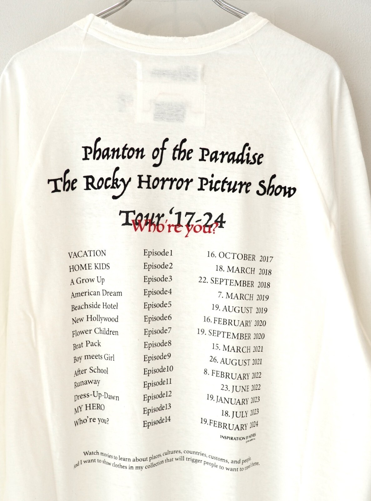 ダイリク メンズ ツアーラグランTシャツ 画像11