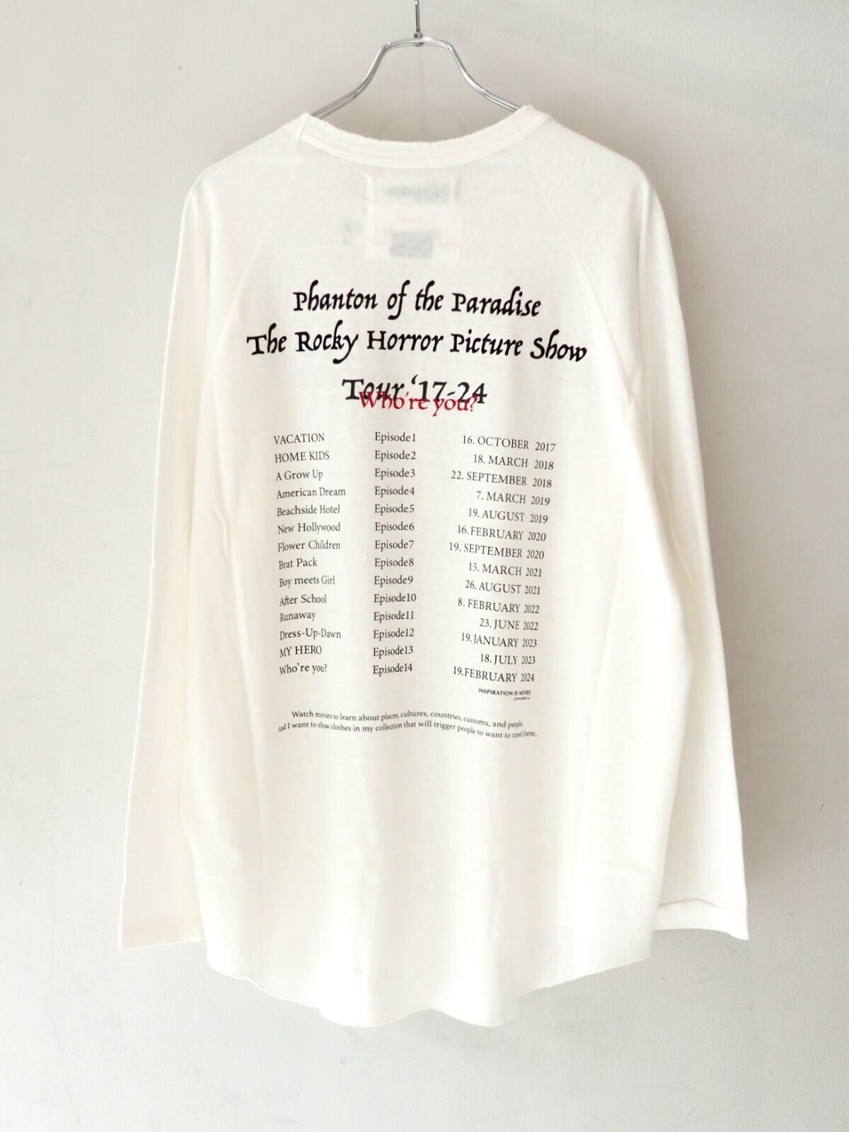 ダイリク メンズ ツアーラグランTシャツ 画像8