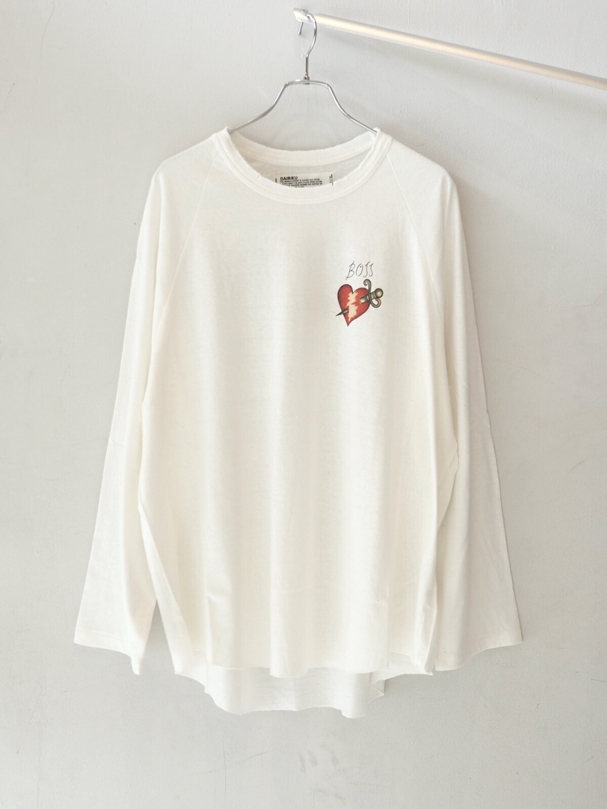 ダイリク メンズ ツアーラグランTシャツ 画像7