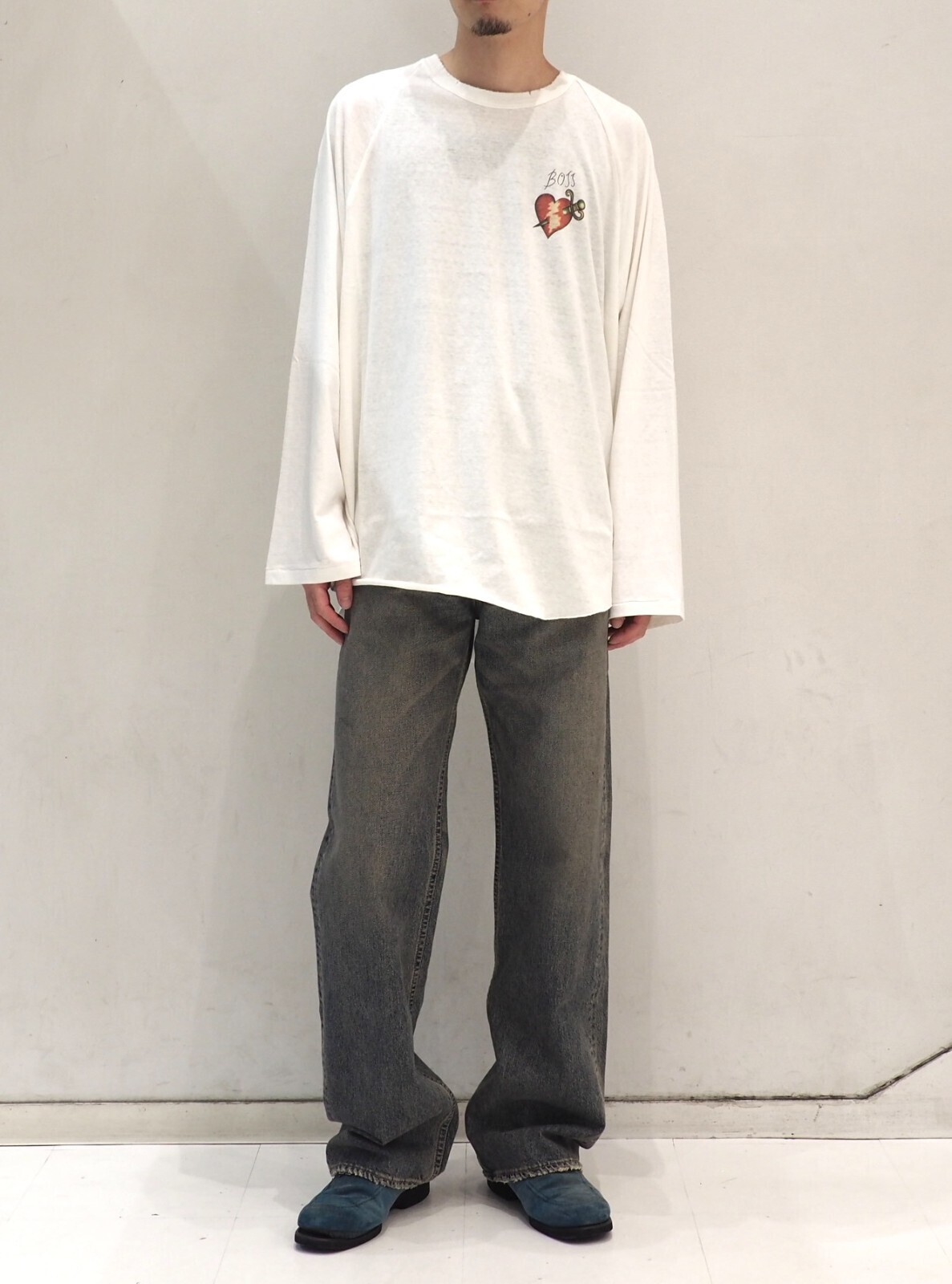 ダイリク メンズ ツアーラグランTシャツ 画像4