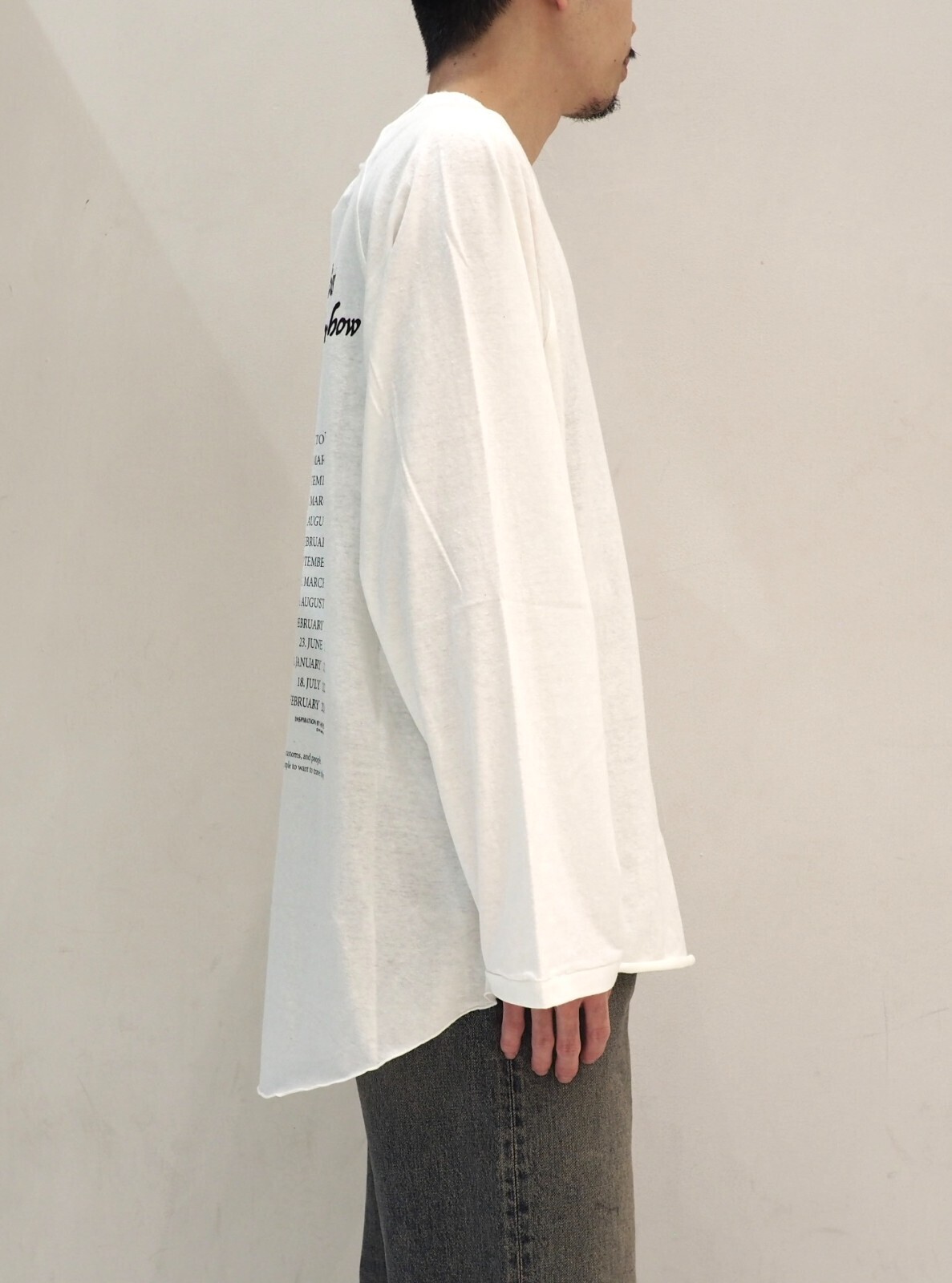 ダイリク メンズ ツアーラグランTシャツ 画像2