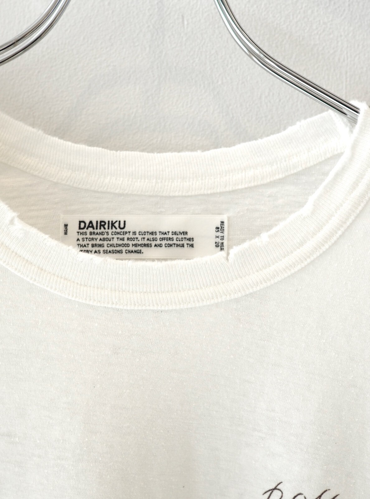 ダイリク メンズ ツアーラグランTシャツ 画像10