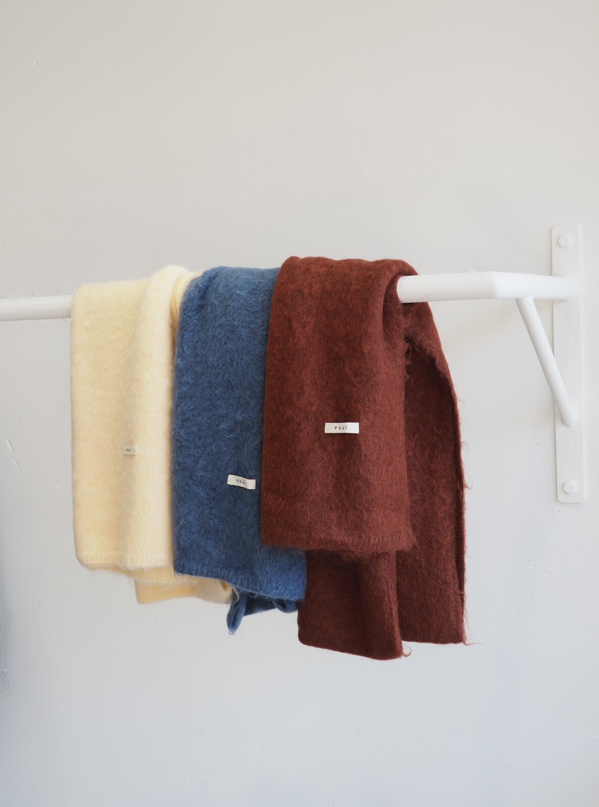 FUJI 女士 & 男士 MOHAIR LONG STOLE 图片14