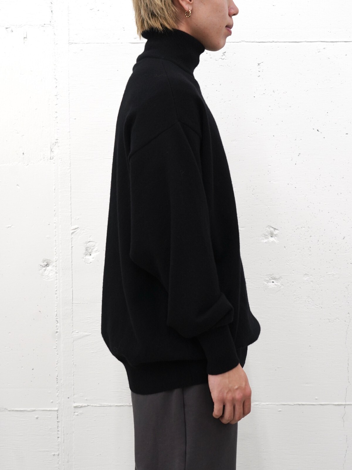 FUJI 男裝 WOOL CASHMERE HIGH NECK KNIT (MEN) 圖片20