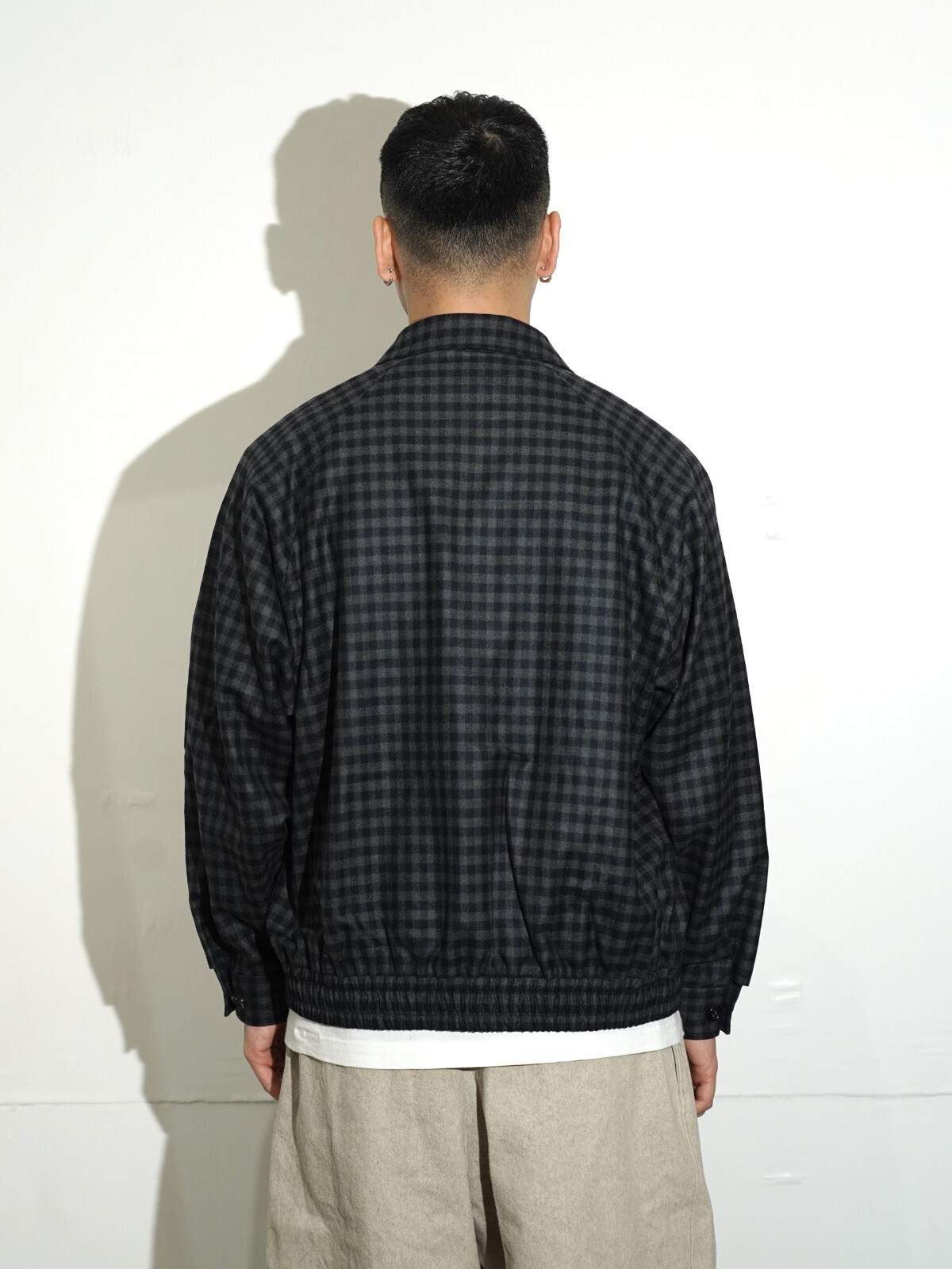 フジ レディース & メンズ フランネルラグランブルゾン 画像9