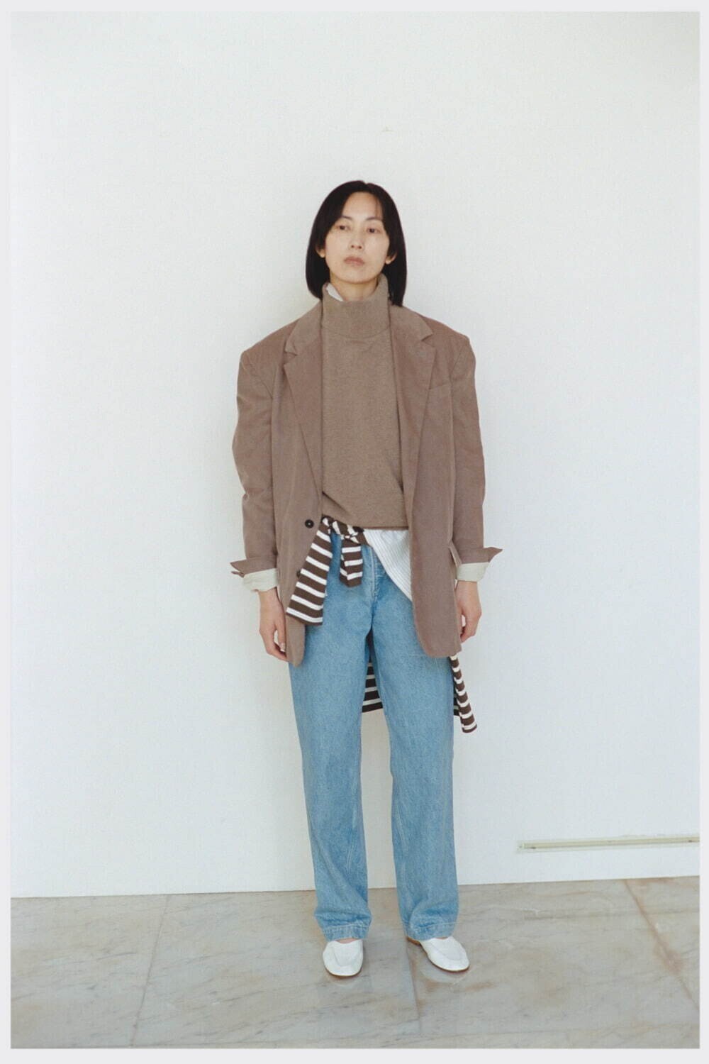 FUJI 여성 WOOL CASHMERE HIGH NECK KNIT (WOMEN) 이미지13