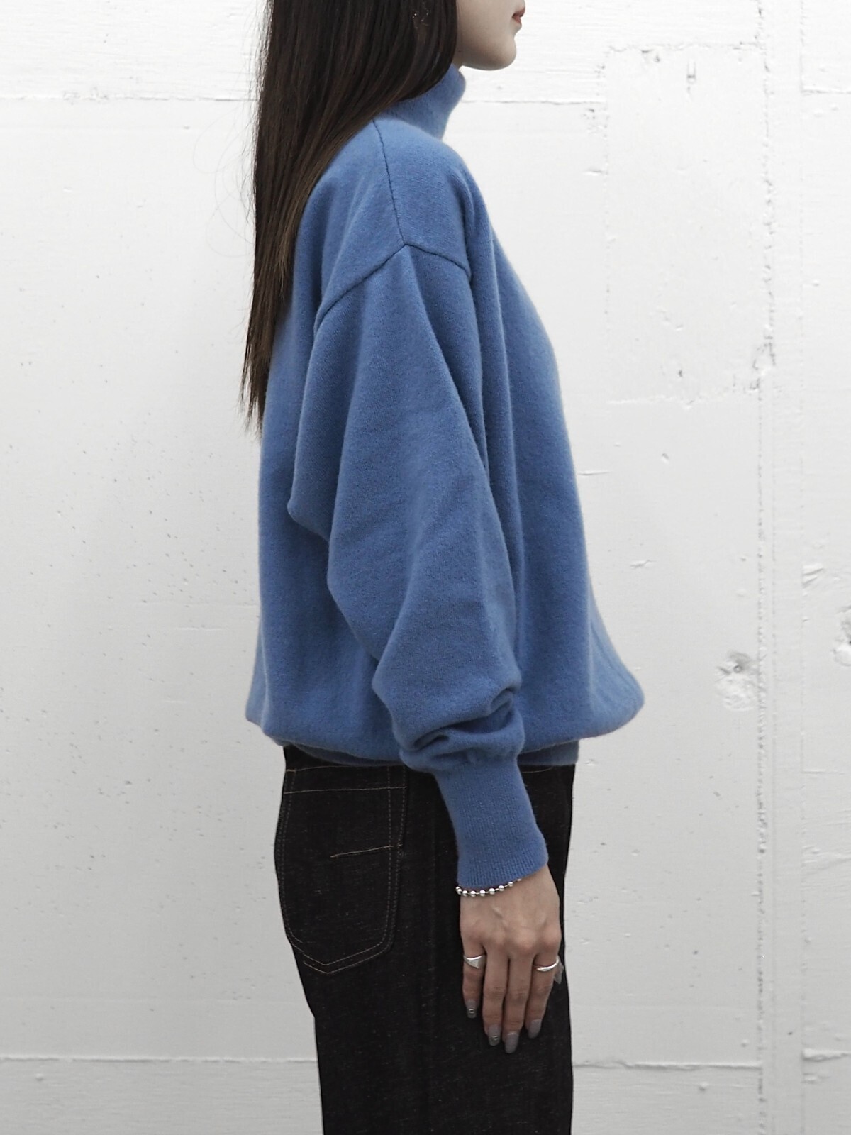フジ WOOL CASHMERE HIGH NECK KNIT 27109847 WOOL CASHMERE HIGH NECK KNIT (WOMEN) - FUJI WOMENS｜Official