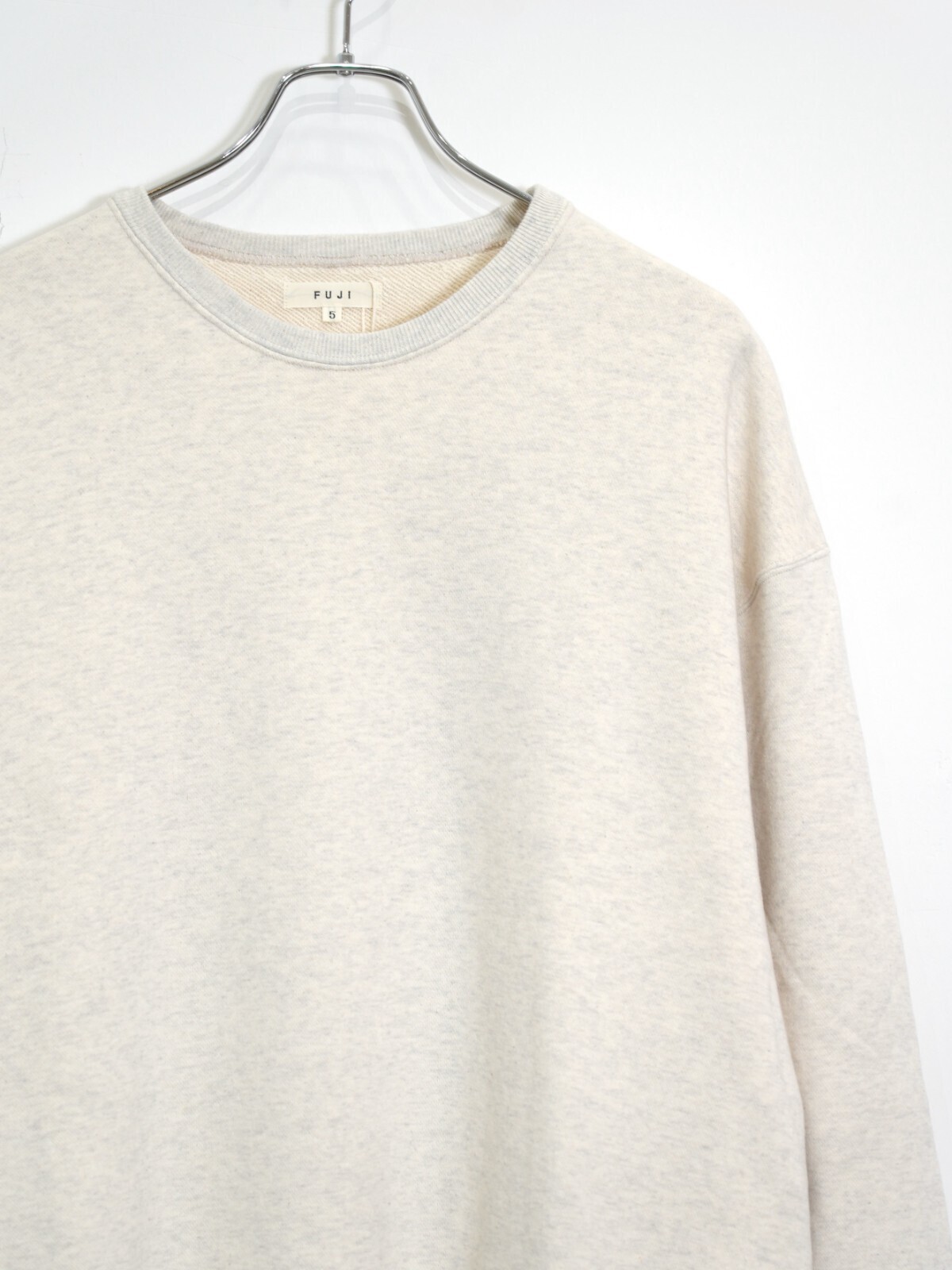 FUJI 여성 & 남성 crew neck sweat (24AW) 이미지3