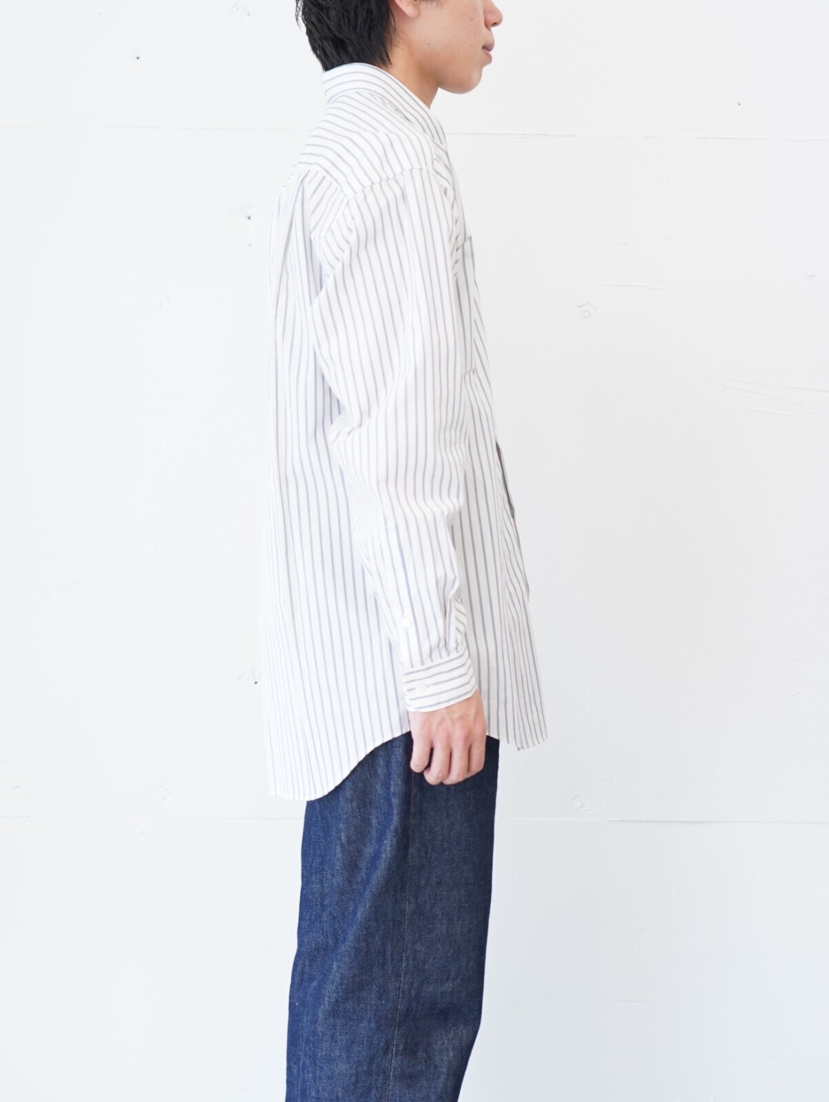 CHERI シェリ　ストライプ　シャツ クラシックカラーストライプシャツ - フジ レディース & メンズ