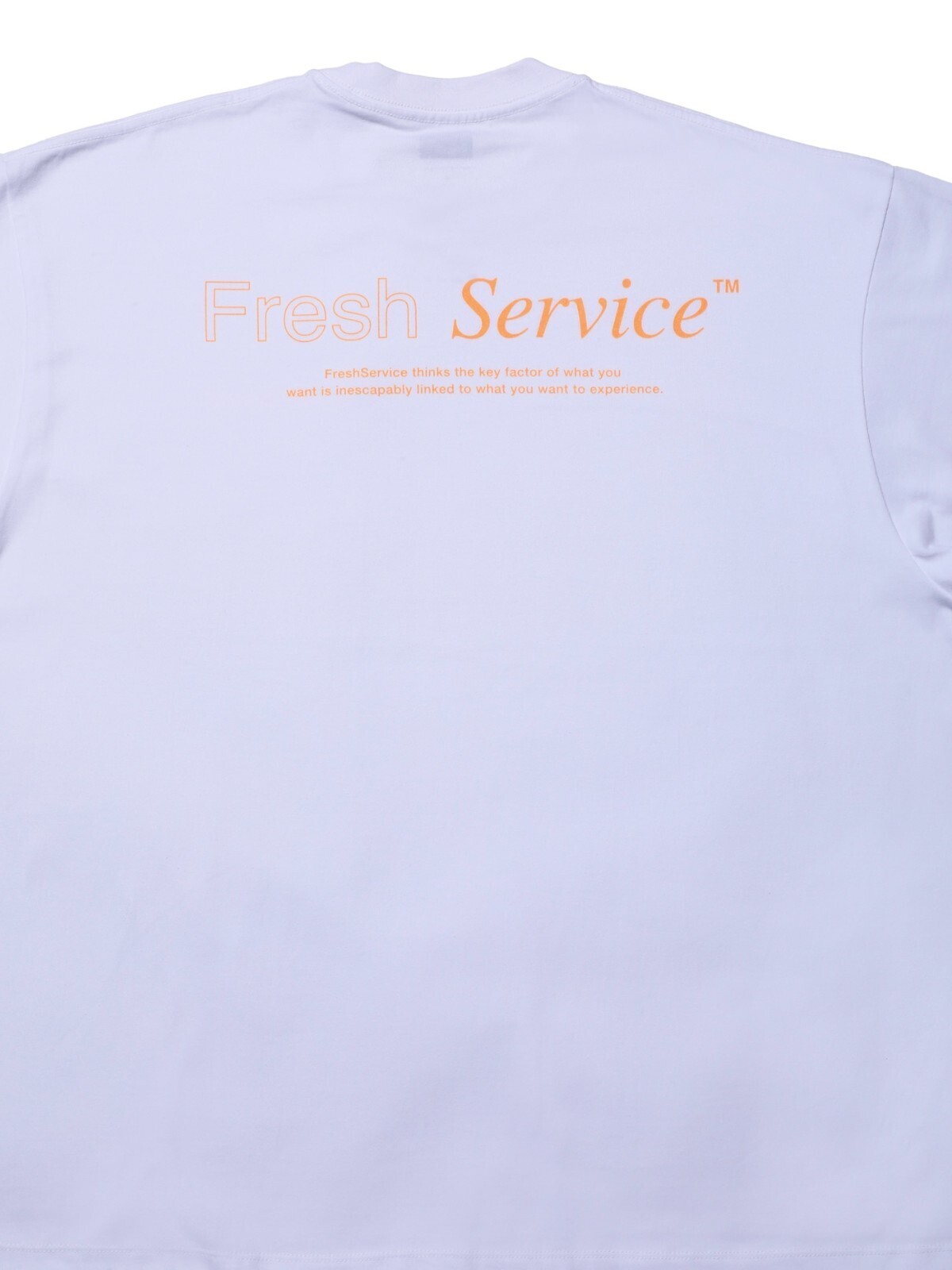 フレッシュサービス レディース & メンズ コーポレートプリントTシャツ"TM" 画像9