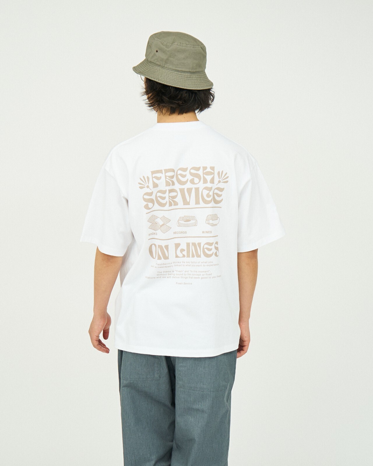 FreshService WOMENS & MENS CORPORATE PRINTED S/S TEE ”ON LINES” IMAGE19