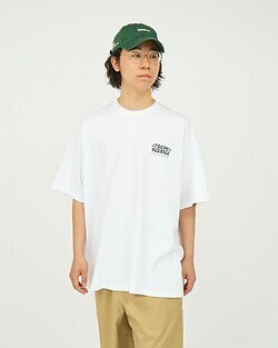 フレッシュサービス レディース & メンズ コーポレートプリントTシャツ ”ON LINES” 写真3