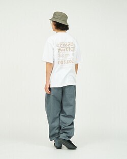 フレッシュサービス レディース & メンズ コーポレートプリントTシャツ ”ON LINES” 写真21