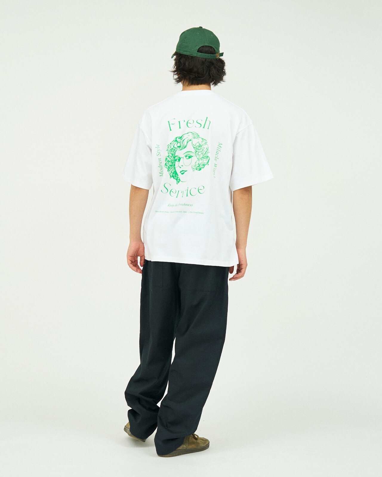 FreshService WOMENS & MENS CORPORATE PRINTED S/S TEE ”Miracle Wigs” IMAGE22