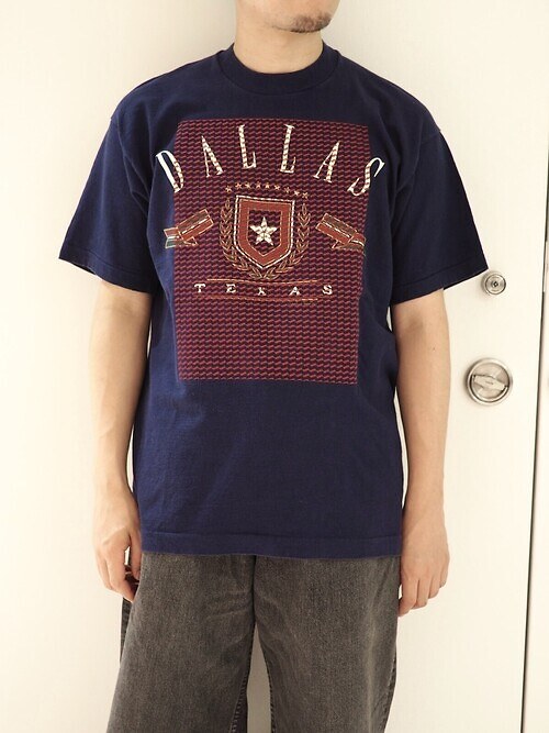 REWORK EMBROIDERY TEE- Blurred print- (24SS)｜SEVEN BY SEVEN 男士