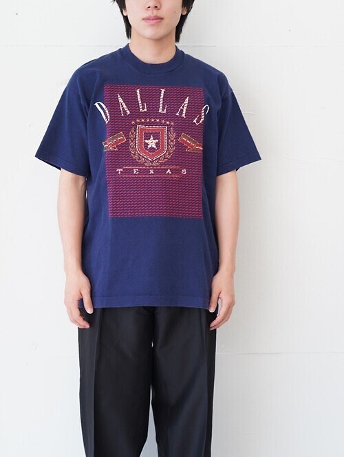 REWORK EMBROIDERY TEE- Blurred print- (24SS)｜SEVEN BY SEVEN MENS